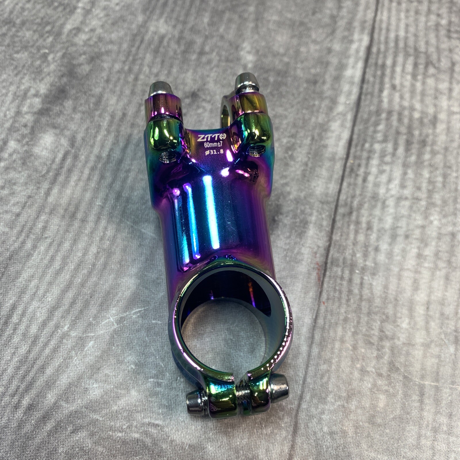 ZTTO Rainbow MTB Road Bike Stem 31.8*60mm +7 Lightweight Fit Handlebar XC AM