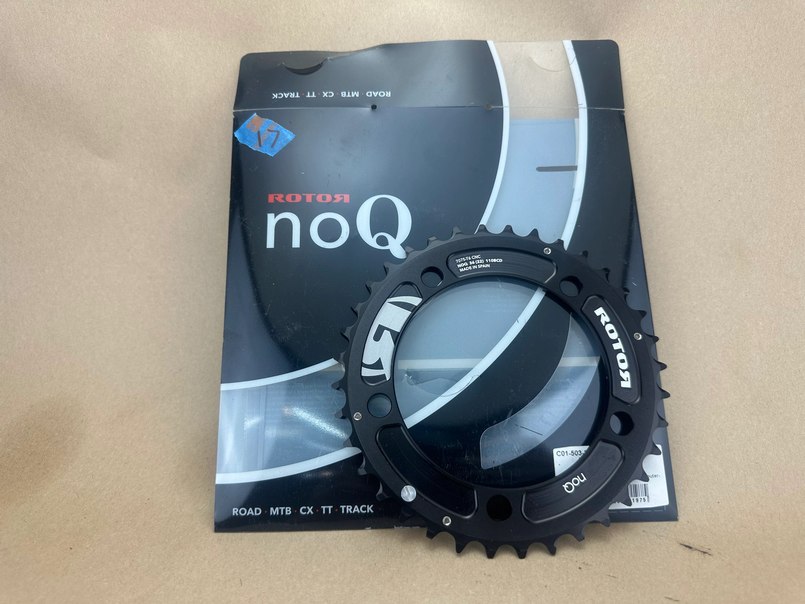 Rotor NoQ Chainring 36 Tooth 110BCD