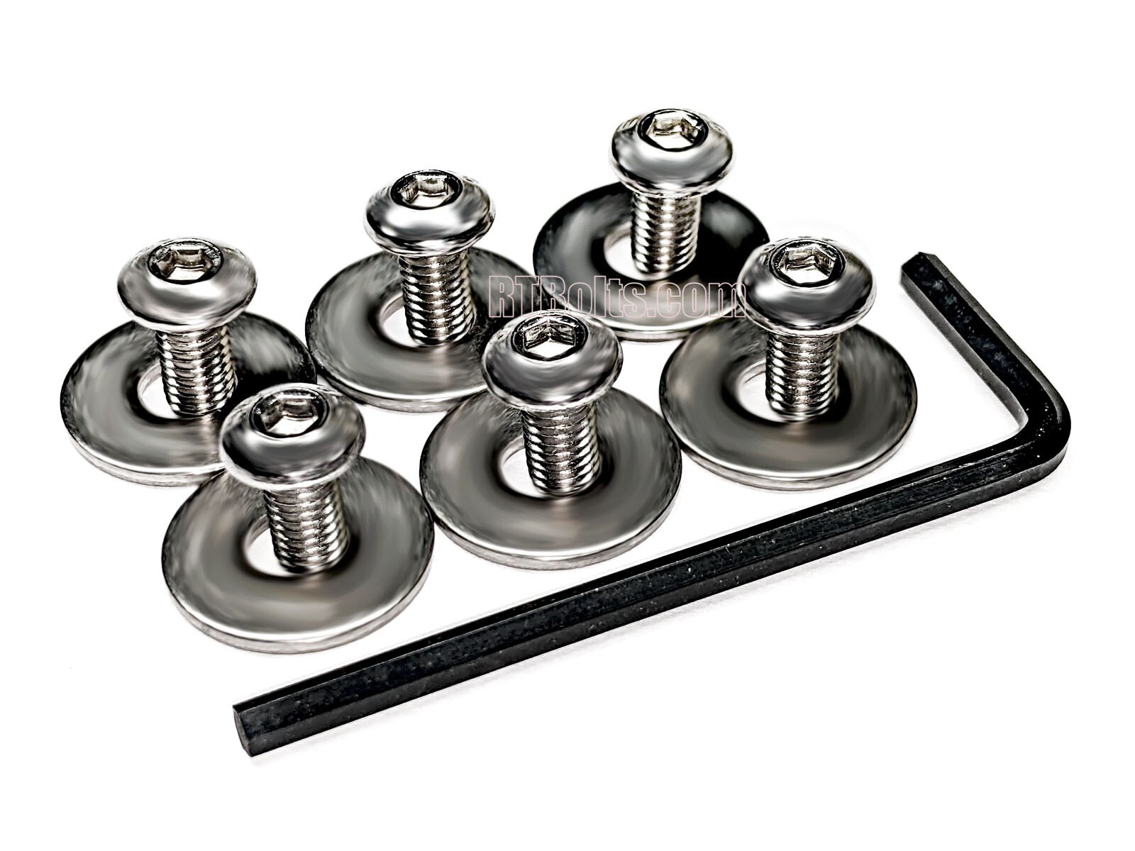 (6) Screws for Peloton Shoe Cleats + Washers & Tool ● No Rust Stainless ● Bolts