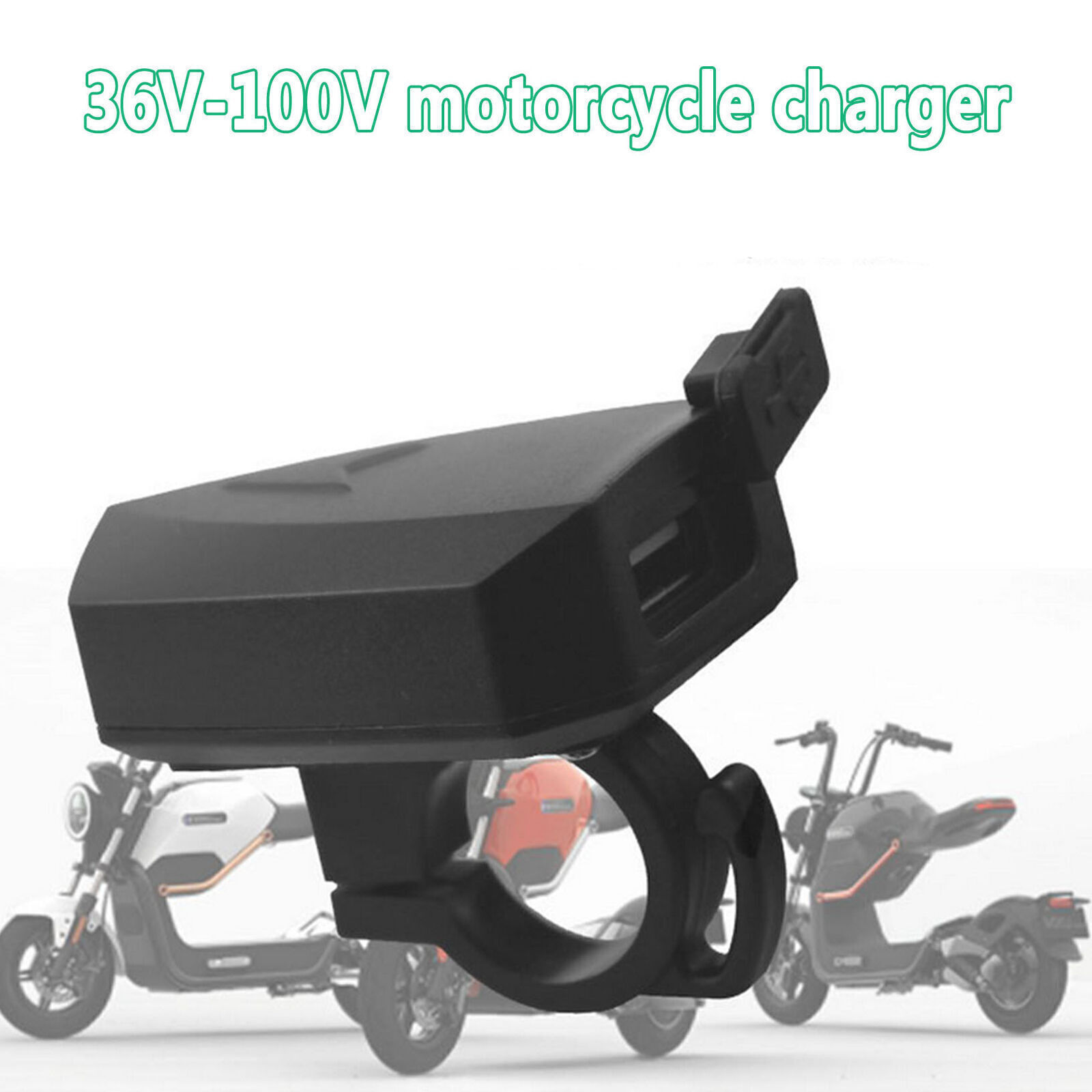 1PC Handlebar USB Power Charger Adapter 36V 48V 60V 72V 84V to 5V 2A US