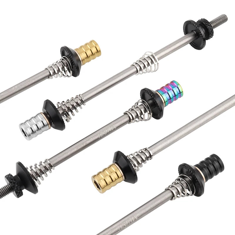 Titanium Quick Release Skewers 74 85 100 130 135mm MTB Road Bike QR Axle