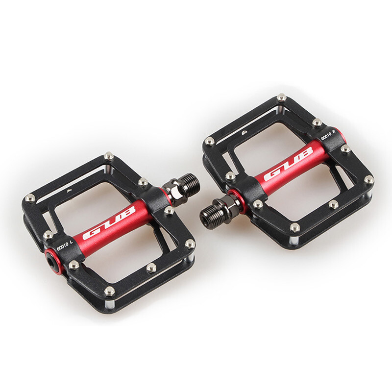 Cycling Pedals Aluminum Alloy Platform CR-MO 9/16″ DU Sealed Bearing Pedal