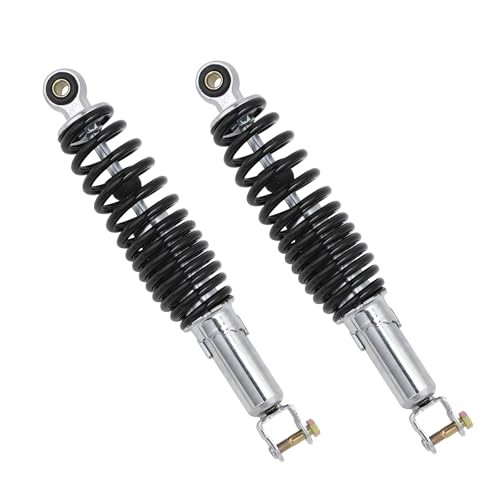 Minho Motorcycle Dual Rear Shock Absorbers with Adjustable Spring Preload 290mm