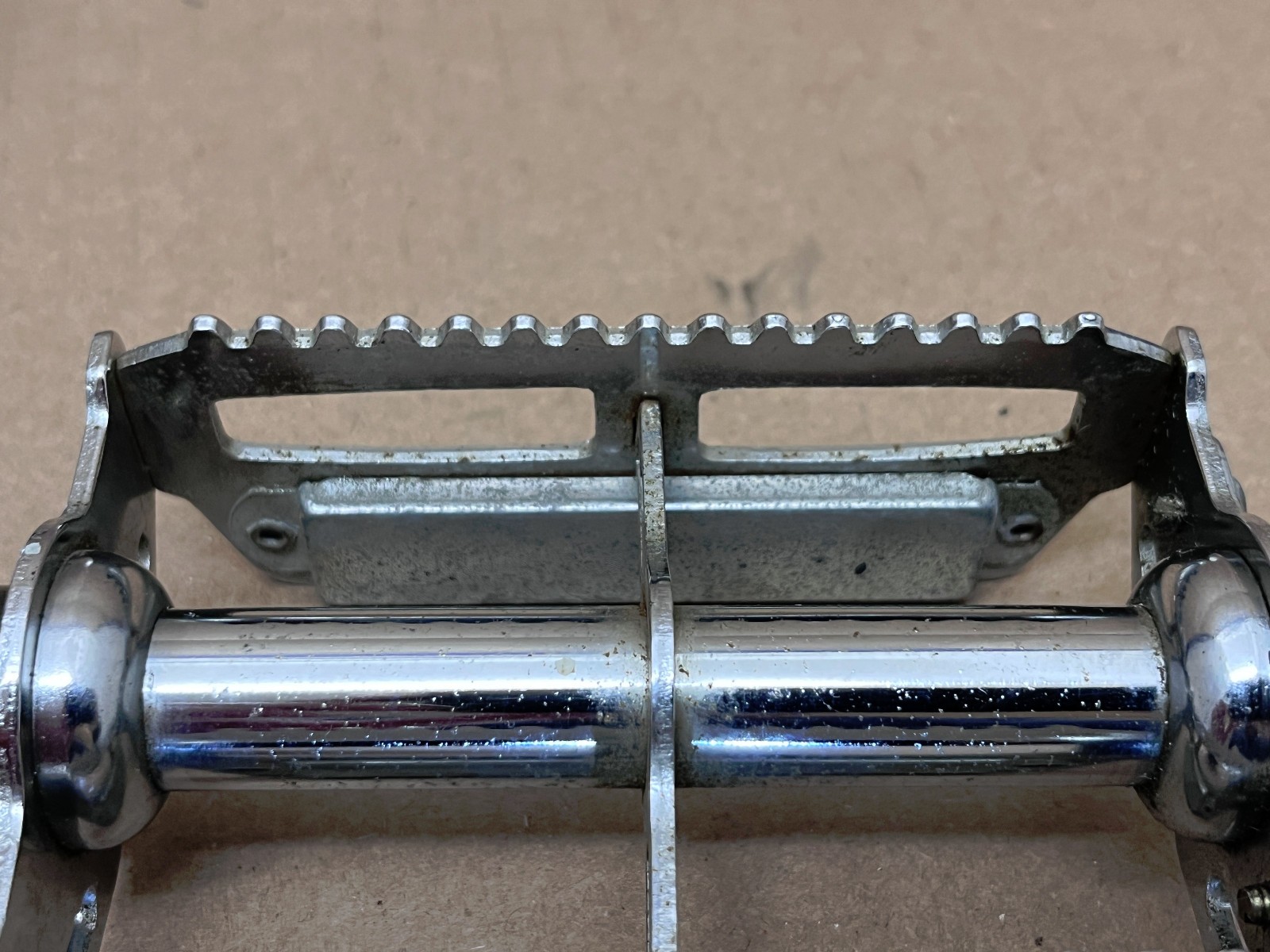 Vintage KKT RT-SF Bike Bicycle Pedals w/ Cat Eye Reflectors 9/16″ Japan