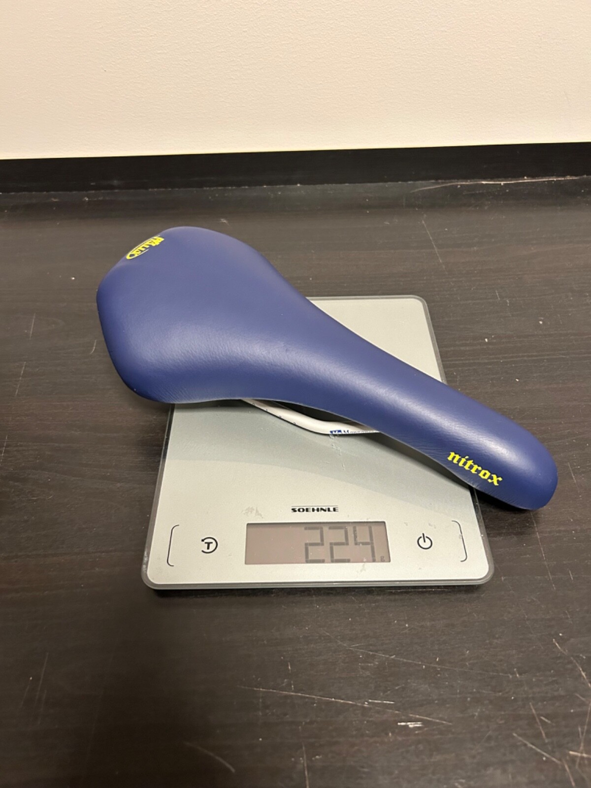 New Selle Italia Nitrox Manganese Rails Blue NEW
