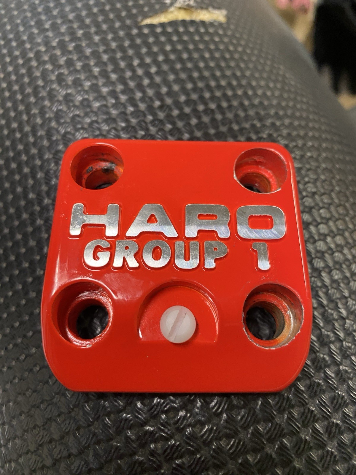 Haro Stem-Top Piece Only. Orange New