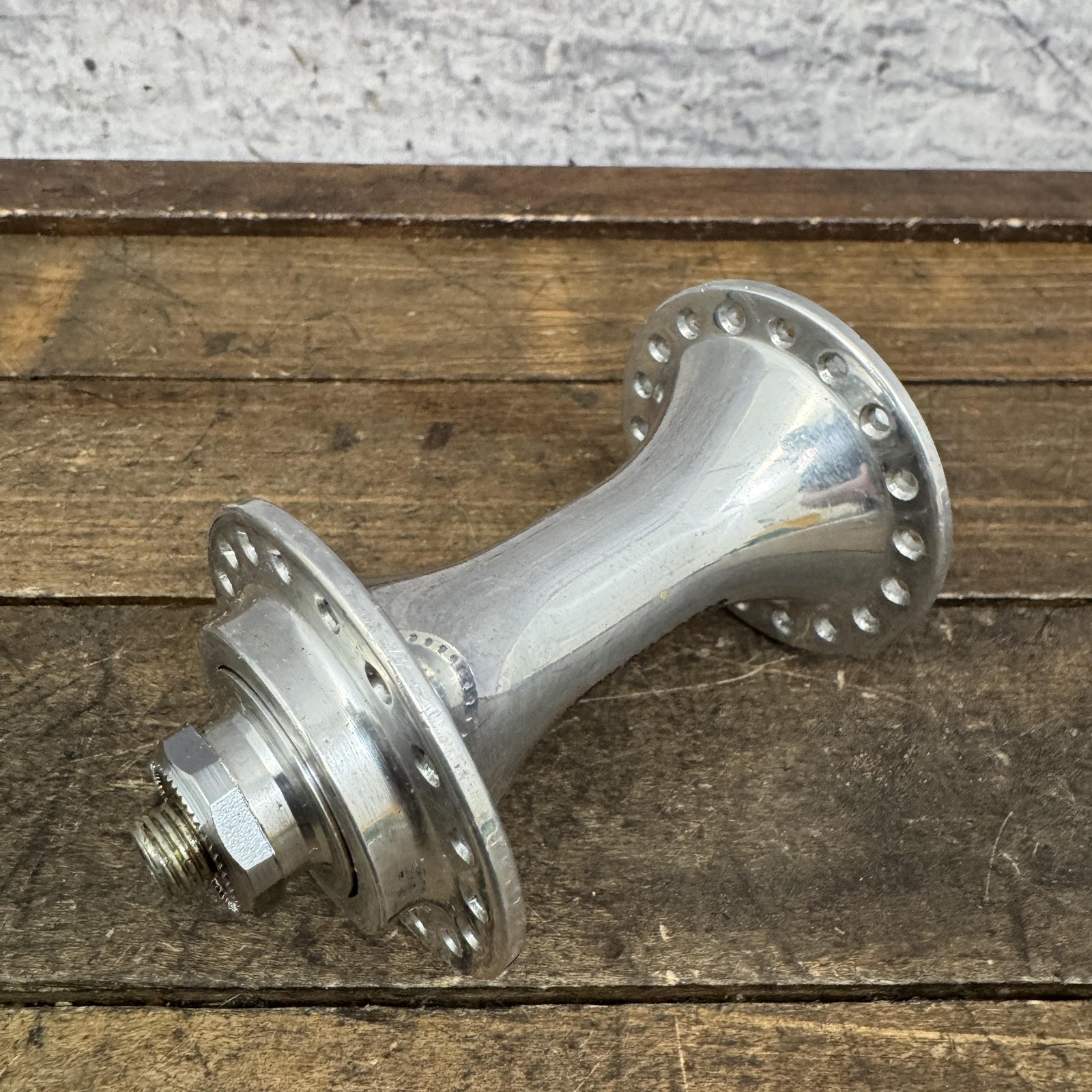 Vintage Sachs Maillard New Success Front Hub 36H 100mm QR Silver Road Bike
