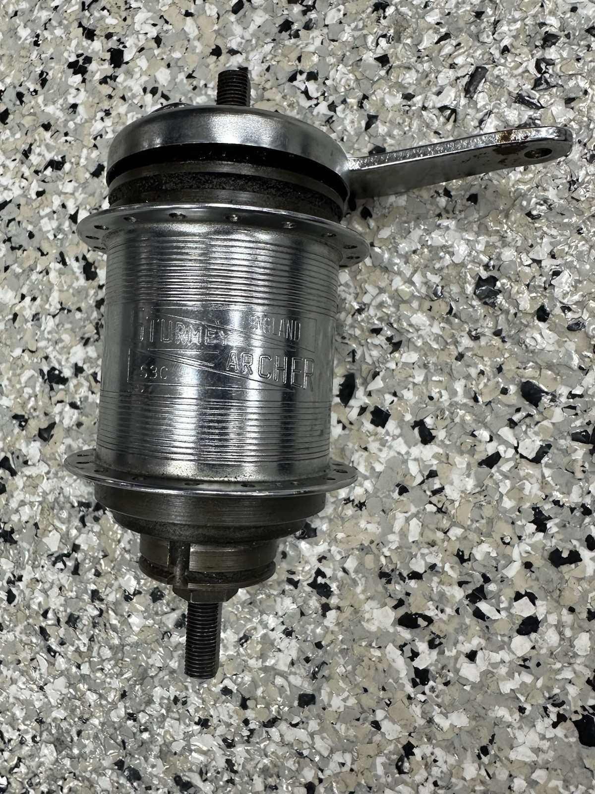 Used 1978 36H Sturmey Archer Rear Coaster Brake Hub