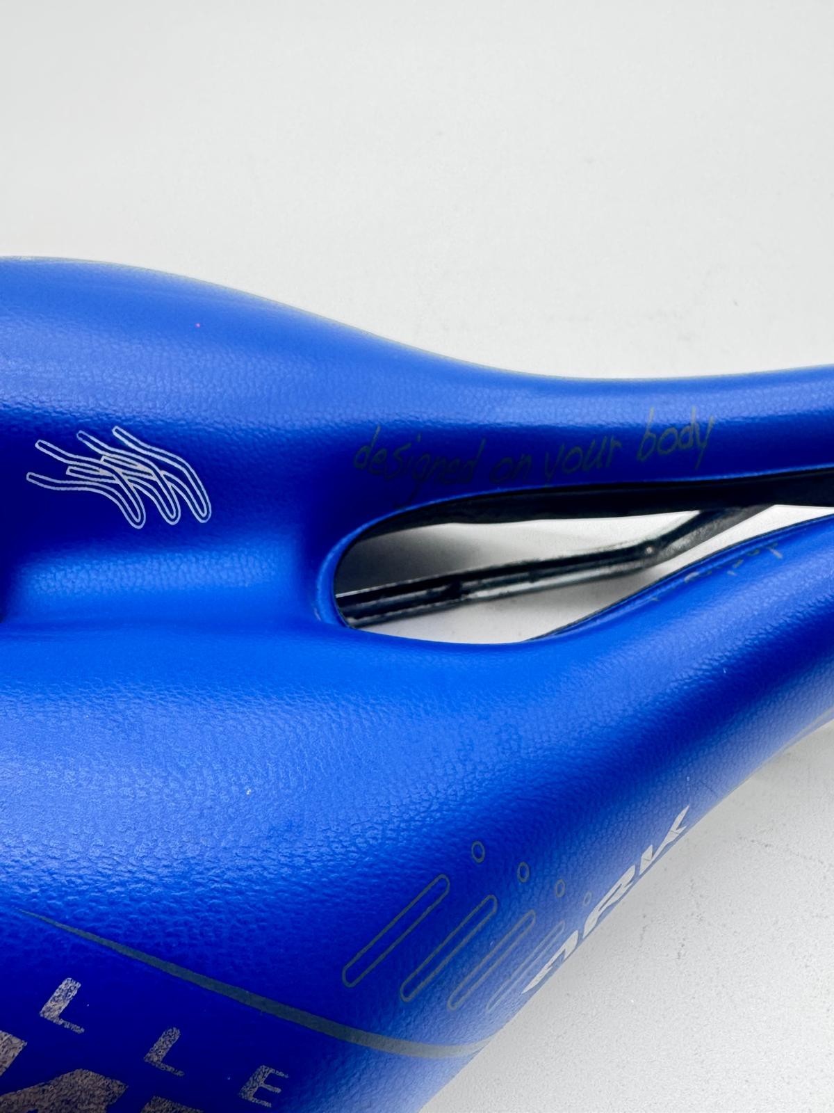 Selle SMP Medium Gel TRK Man Saddle Cycling Seat Blue