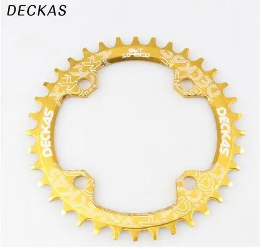 DECKAS 104BCD Narrow Wide Chainring 32T-38T MTB Bike Round Chainring