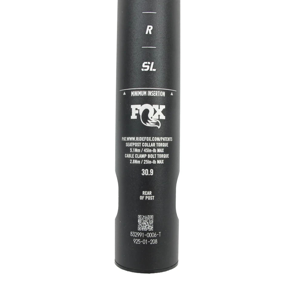 FOX Transfer SL 30.9 100mm PE Dropper Seatpost 0 offset – Remote Available
