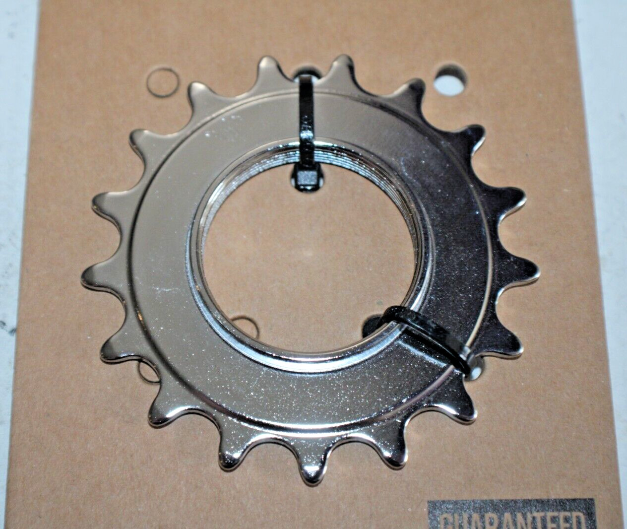 Bicycle Cassette Cog 1/2×3/32″ 17t Silver Nickel SS Fixie Track Cog USA Shipper!