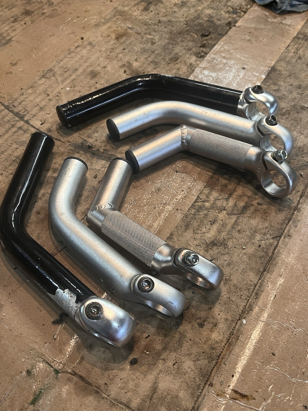 3 Pair Bike Bar Ends, Various sizes, Mountain, XC, Gravel Bike 22.2mm