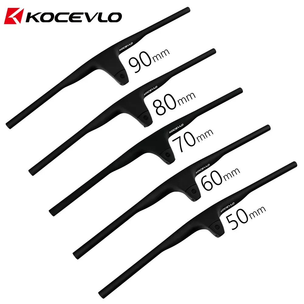 XC MTB Carbon Handlebar Negative 17° Degree Efficient Integrated Handlebar 740MM