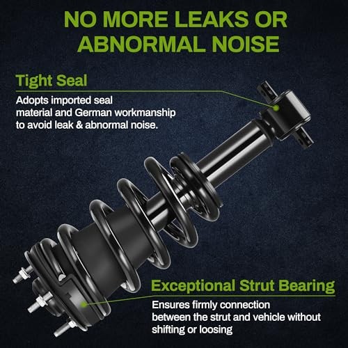 Front Pair Complete Quick Struts Rear Shock Absorber 07-13 front&rear