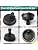 2 Pcs 58980-B2050 Rear Hub Bearing ABS Speed Sensor | Compatible with Kia Soul 2