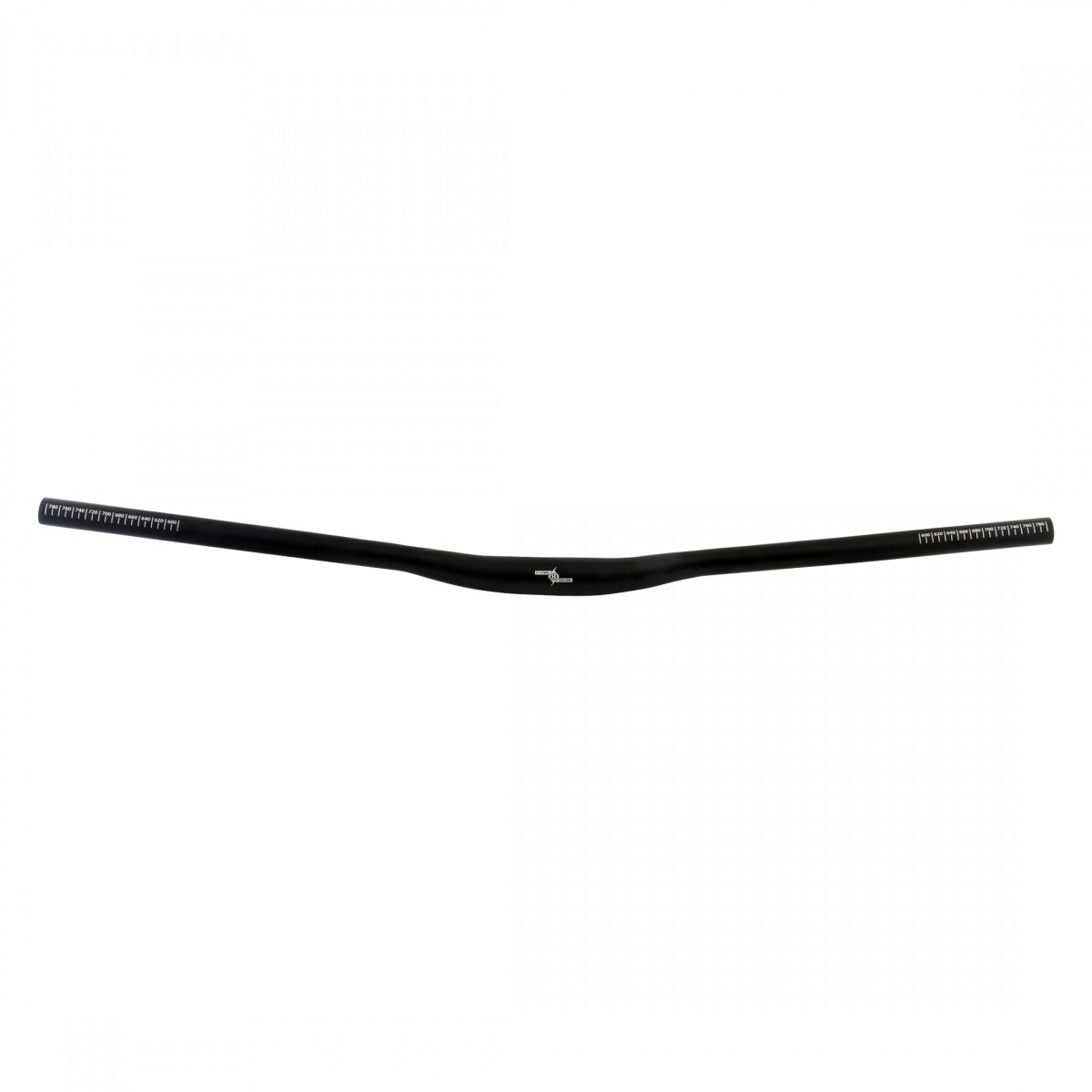 Origin8 Rave I 31.8mm Clamp 10mm Rise AL6066 7° Back 4° Upsweep Black Aluminum