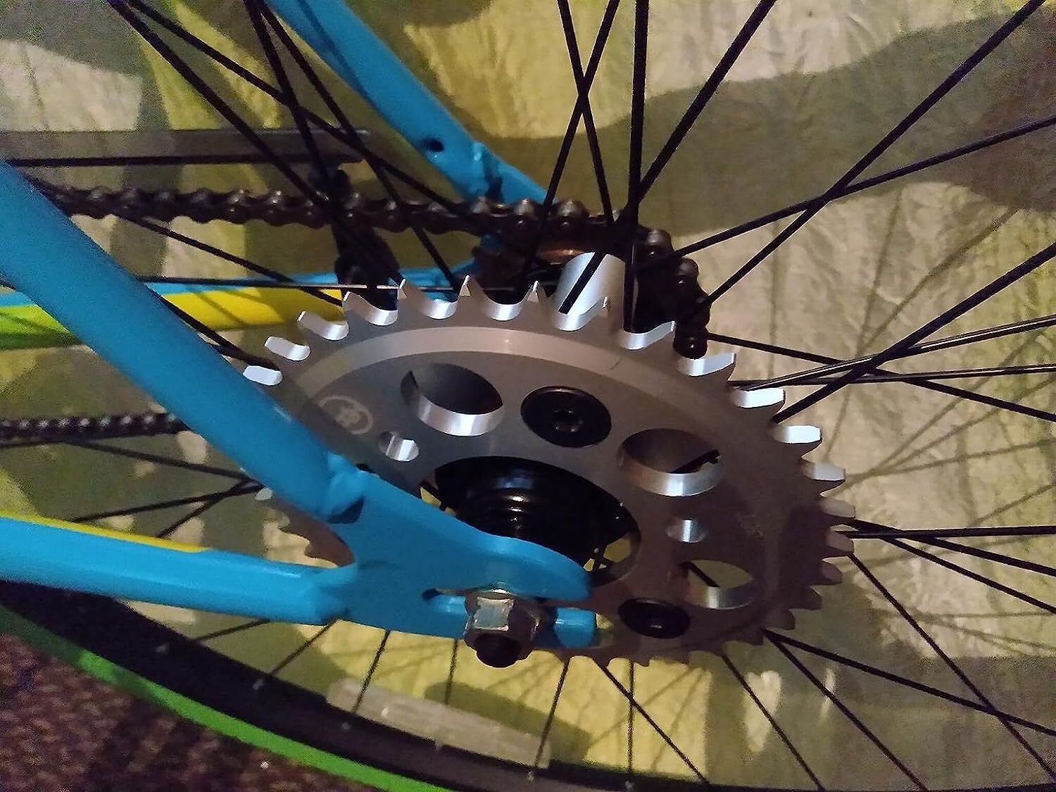 Rear Hub Adapter 1.5 inch & High Performance CNC Sprocket-Gas Motorized Bicycle