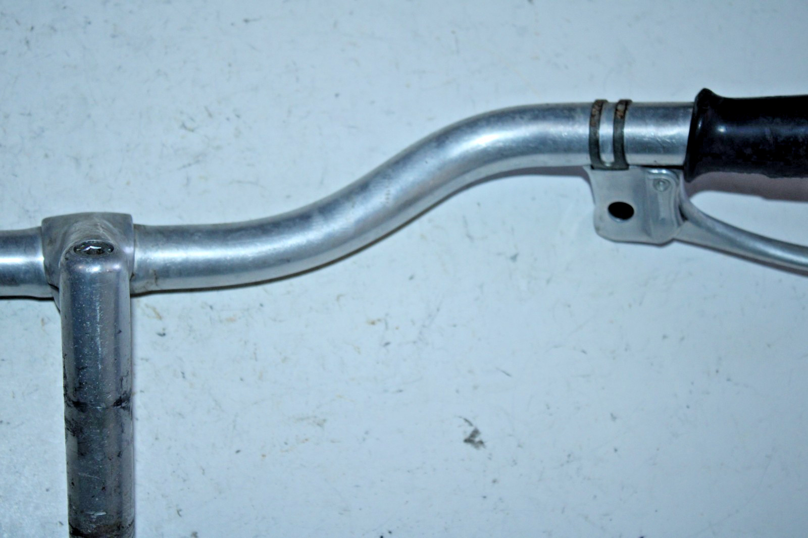 2″ Riser Bar Handlebar 62cm 1″ Qtuill Stem 85mm -17° 25.4mm Silver Brake Levers~
