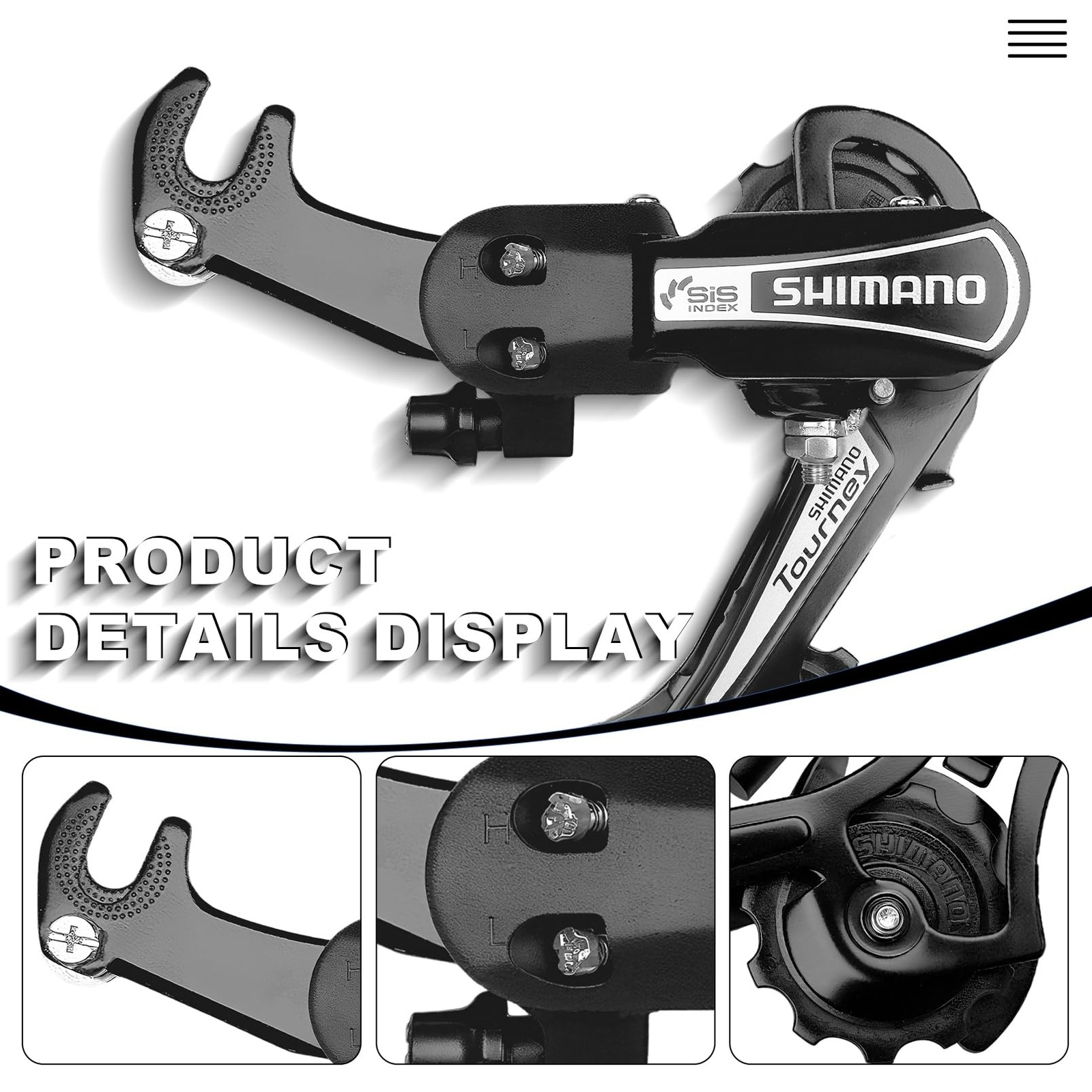 Rear Derailleur RD-TY21B 6/7 Speed Direct/Hanger Mount for Mountain Bike