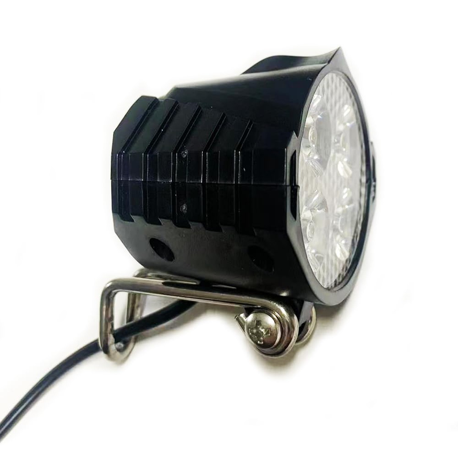 Ebike Headlight 36V-48V Super Bright LED Light for Electric Bike Scooter Moun…