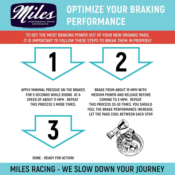 Miles Racing – Premium Quality Factory Pack of 25 Organic Shimano Xtr(Mi-Org-24)