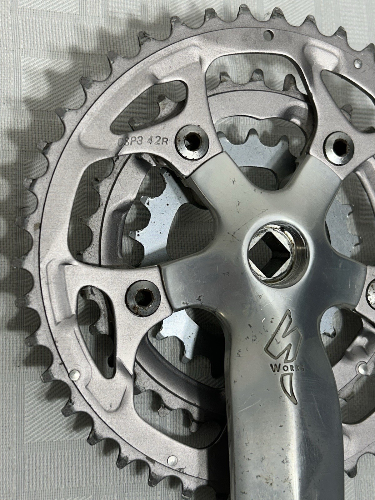 Vtg. Specialized Sugino S-Works 175mm F-1 44/32/22 Triple Crank Mountain Bike