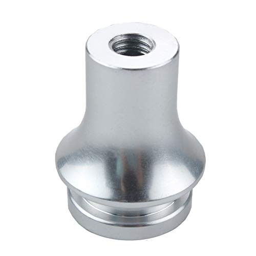 Shift KNOB Boot Retainer/Adapter for Manual Gear Shifter Lever 12X1.25 Silver