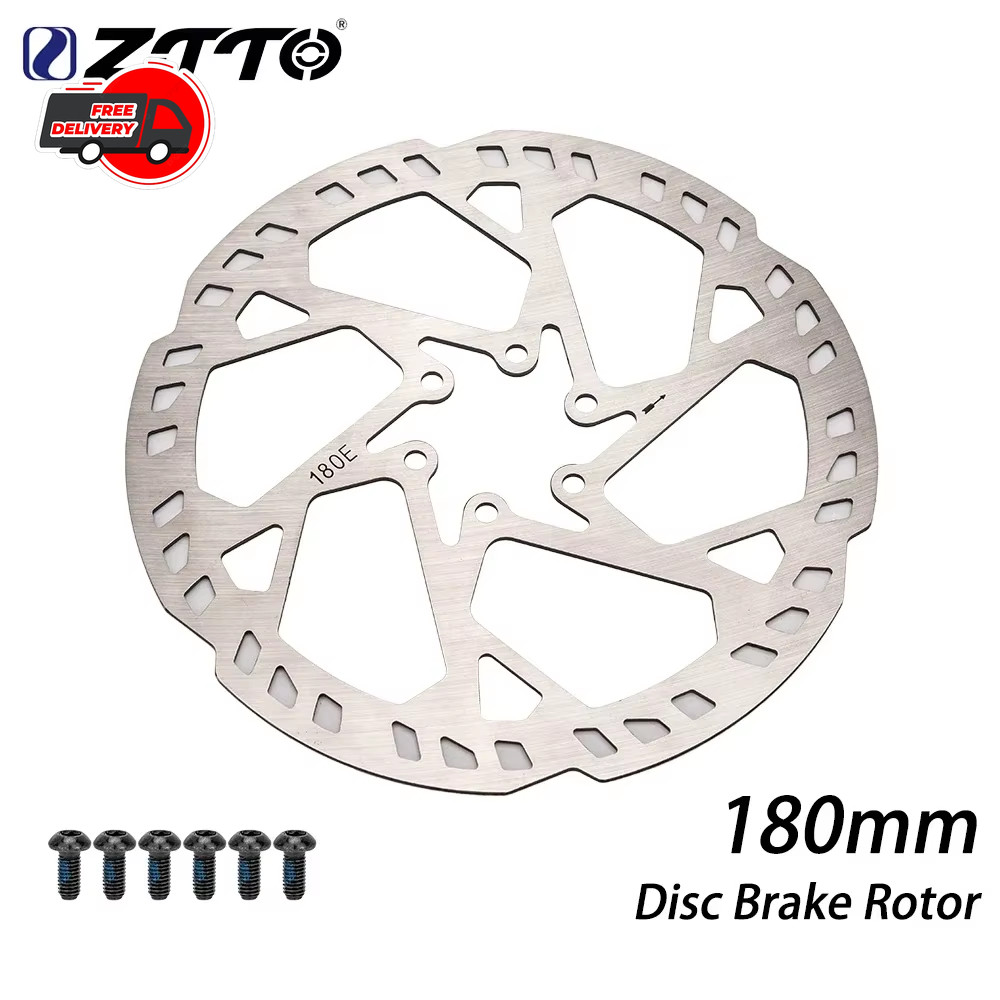 ZTTO 2.3mm Thicken MTB E-Bike Disc Brake Rotor 160/180/203/220mm 6-Bolt