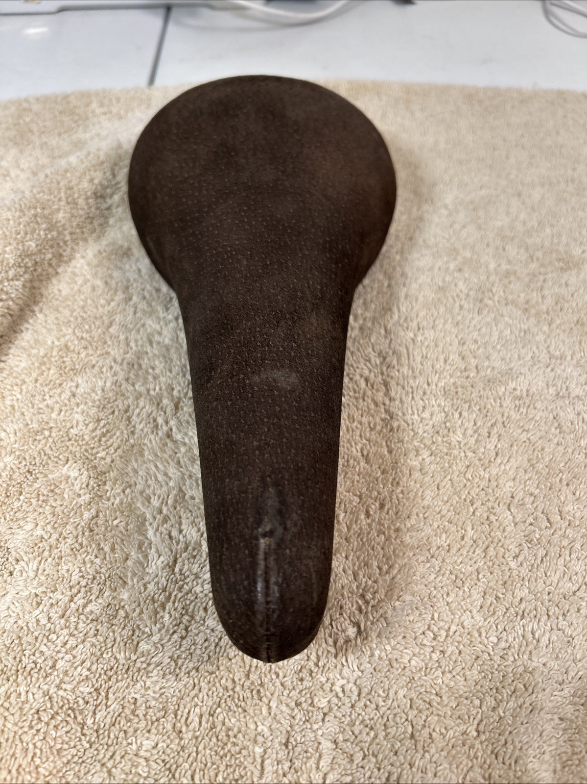 3TTT Criterium 78 Brown Suede Padded Saddle Road Bike NOS Vintage 70s