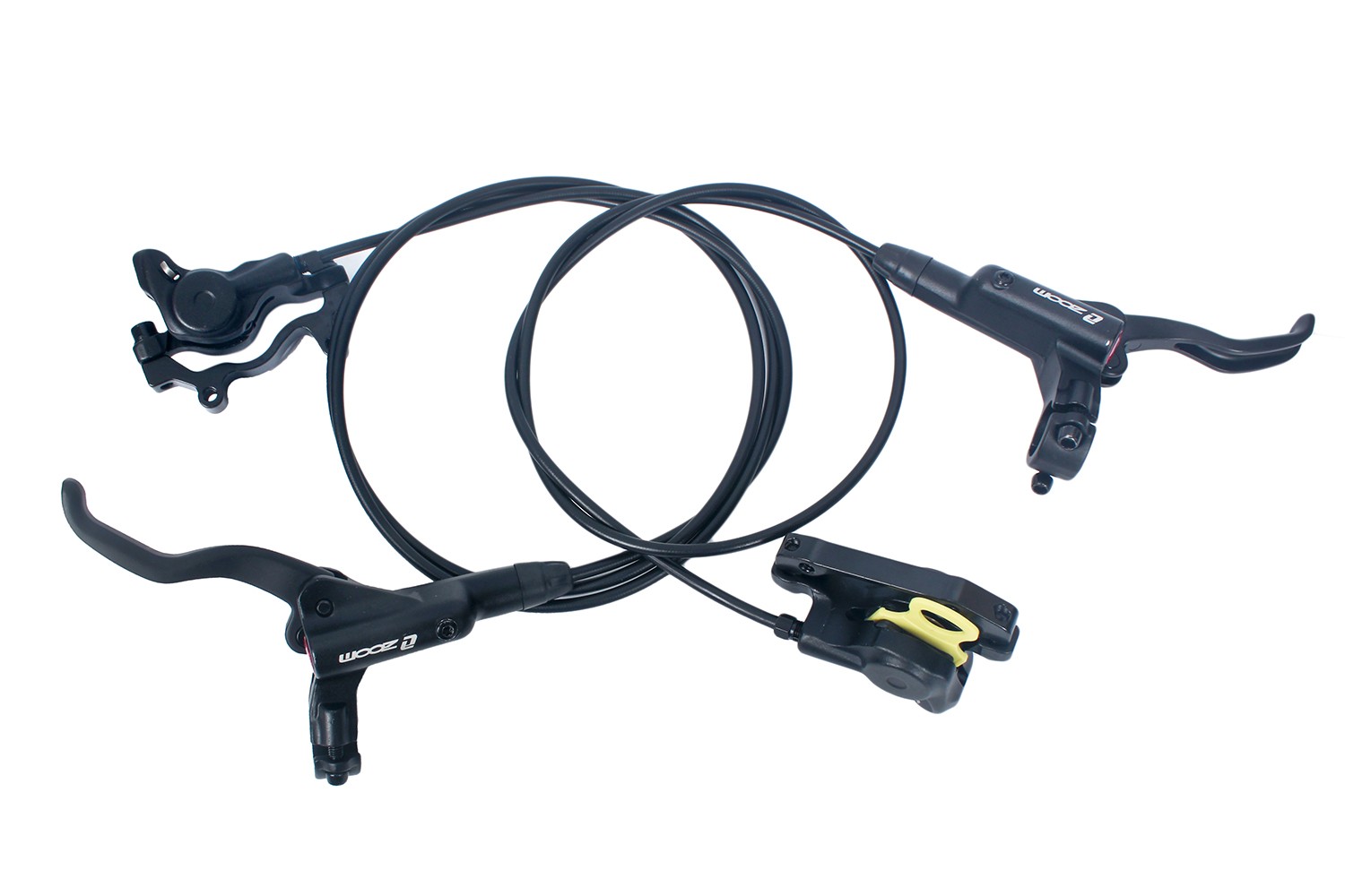 ZOOM HB875 MTB Hydraulic Disc Brake Set Left Front Right Rear 6 Colors Available