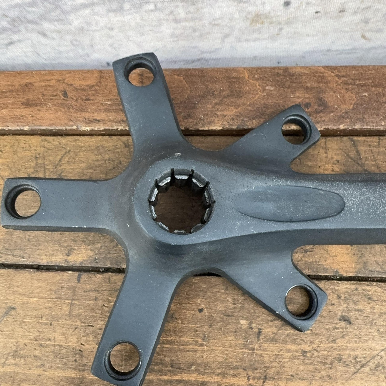 Vintage FMF BMX Crankset 175mm 110 BCD Splined Forged Arms Bottom Bracket Thread