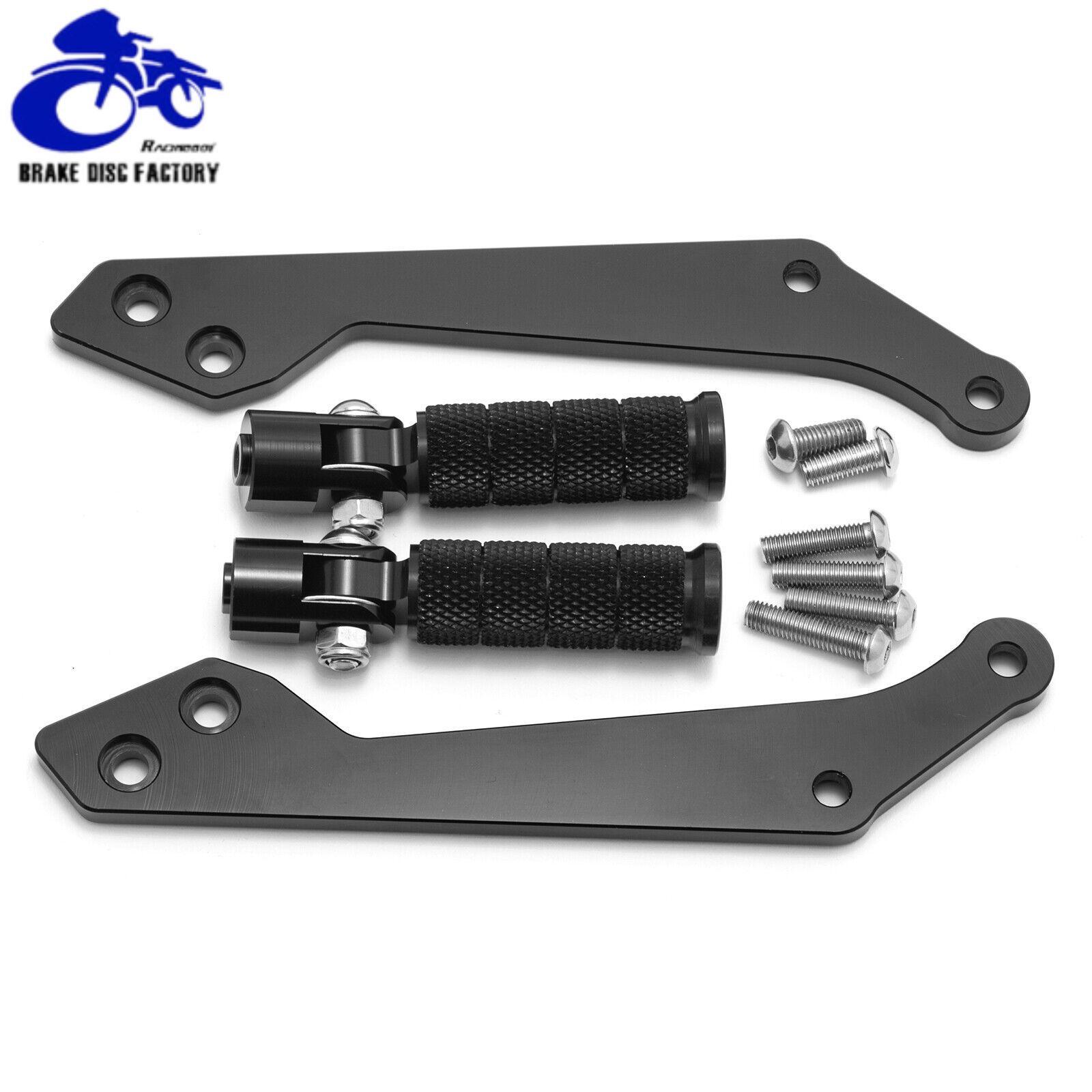 Rear Foot Pegs Pedal Bracket For SUR-RON X Light Bee X For 79Bike Falcon M Black
