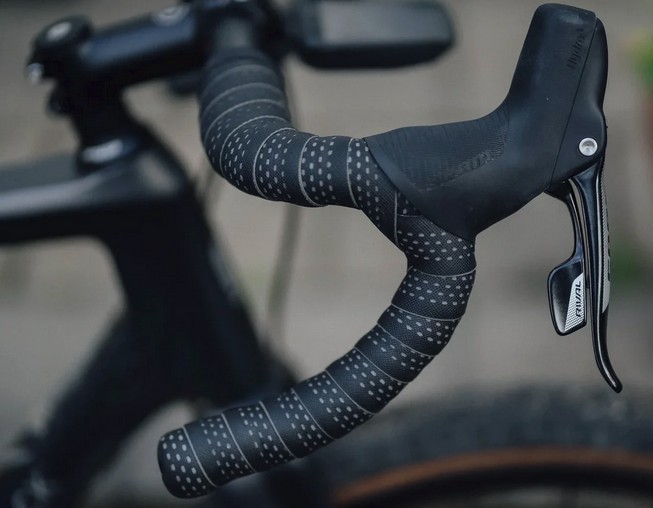 NEW Bombtrack Escape Road Handlebar Gel Tape Set Black/Gray
