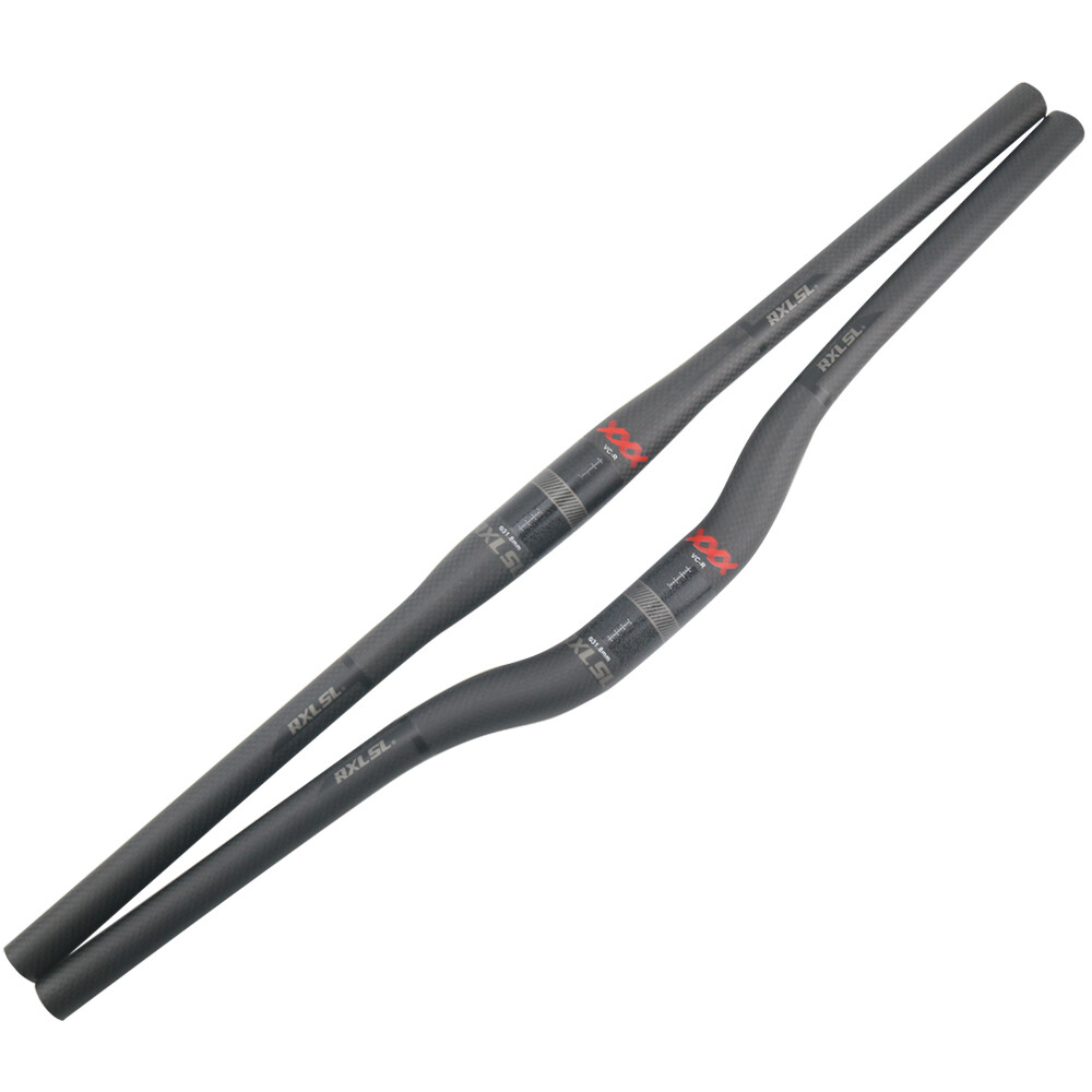 Mountain Bike MTB Handlebar 31.8 Flat Riser Bars for MTB Bicycles Carbon Fiber