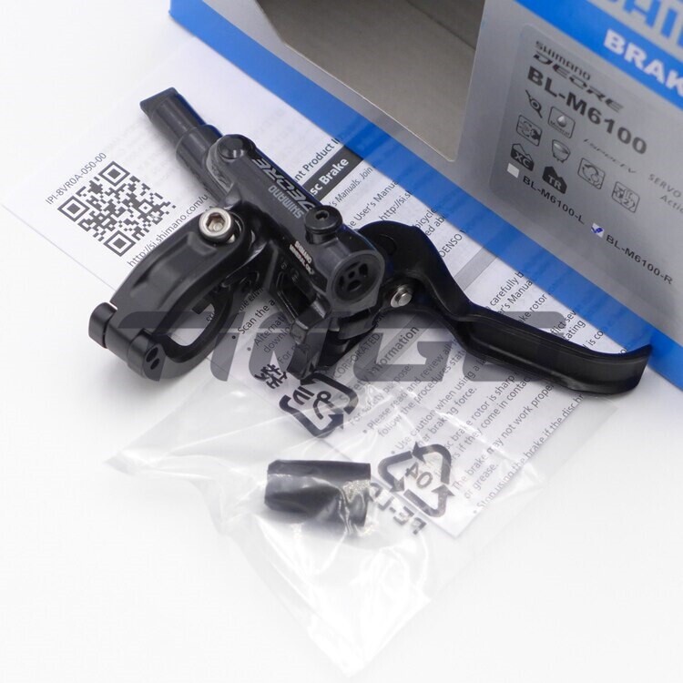 Shimano Deore BL-M6100 BR-M6100 2-Piston MTB Hydraulic Disc Brake Lever Caliper