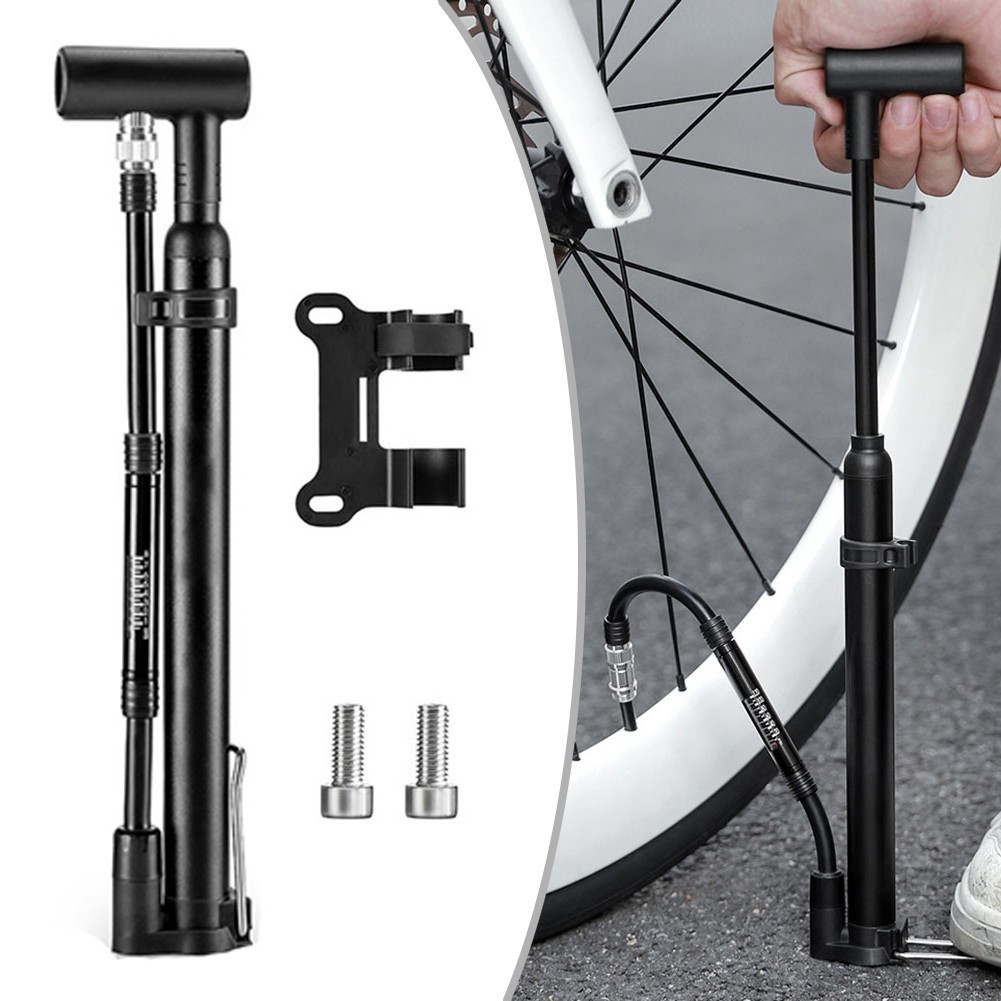 Portable Bike Pump with 120PSI Capability for Road and Mountain Biking