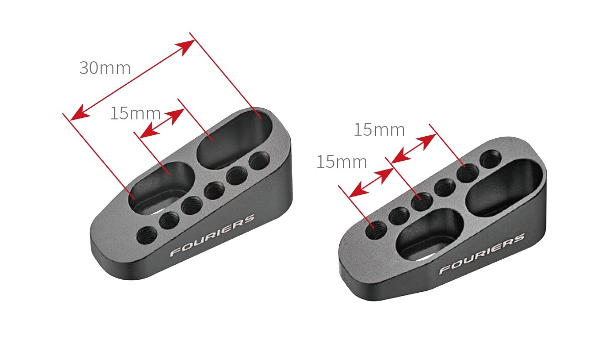 Fouriers Road Bike Triathlon Time Trial high angle tri-bar Angle cushion block A