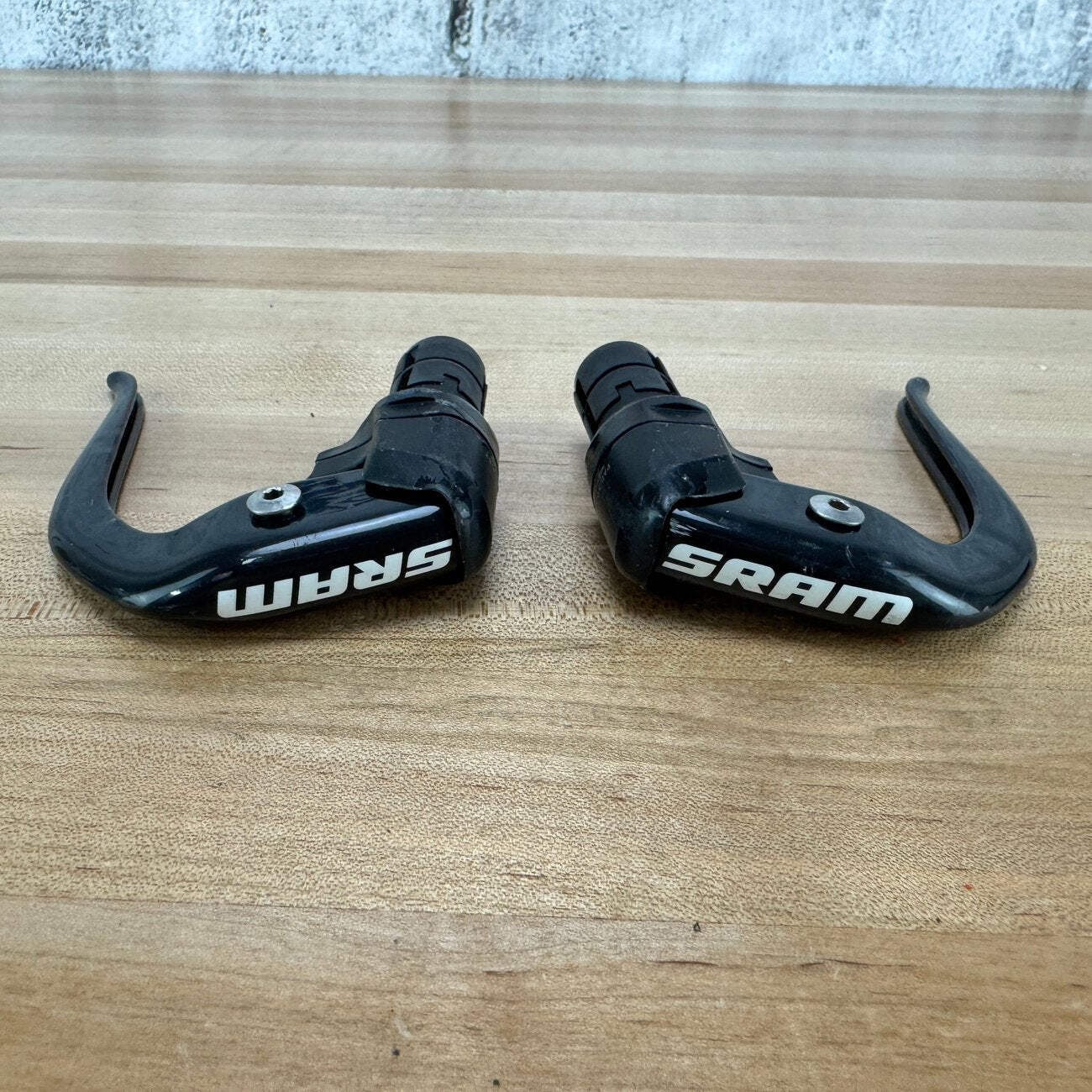 SRAM S500 Aero Black Carbon TT/Triathon Bar End Brake Levers 116g