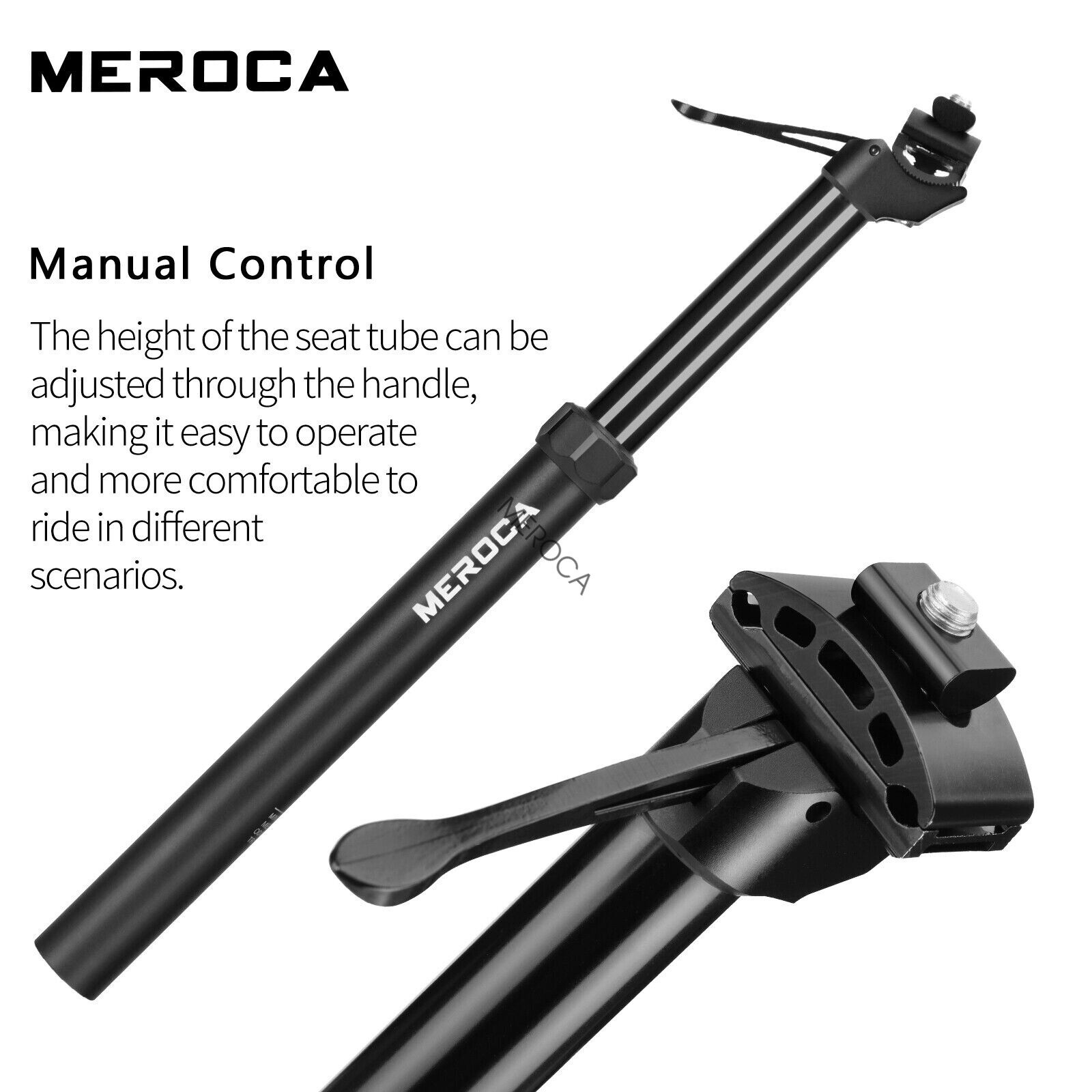 MEROCA Mountain Bike Seatpost MTB Dropper Post 27.2/30.9/31.6mm Seat Post