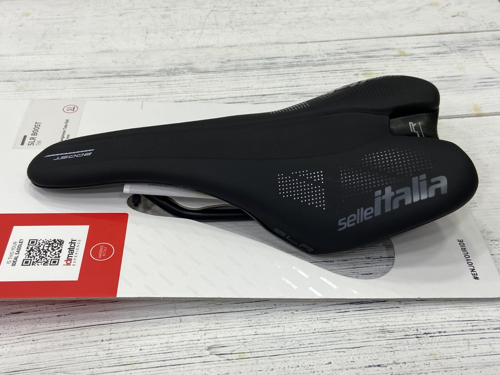 Selle Italia SLR Boost TM S1 130x248mm Manganese Rail Road Saddle (Black)