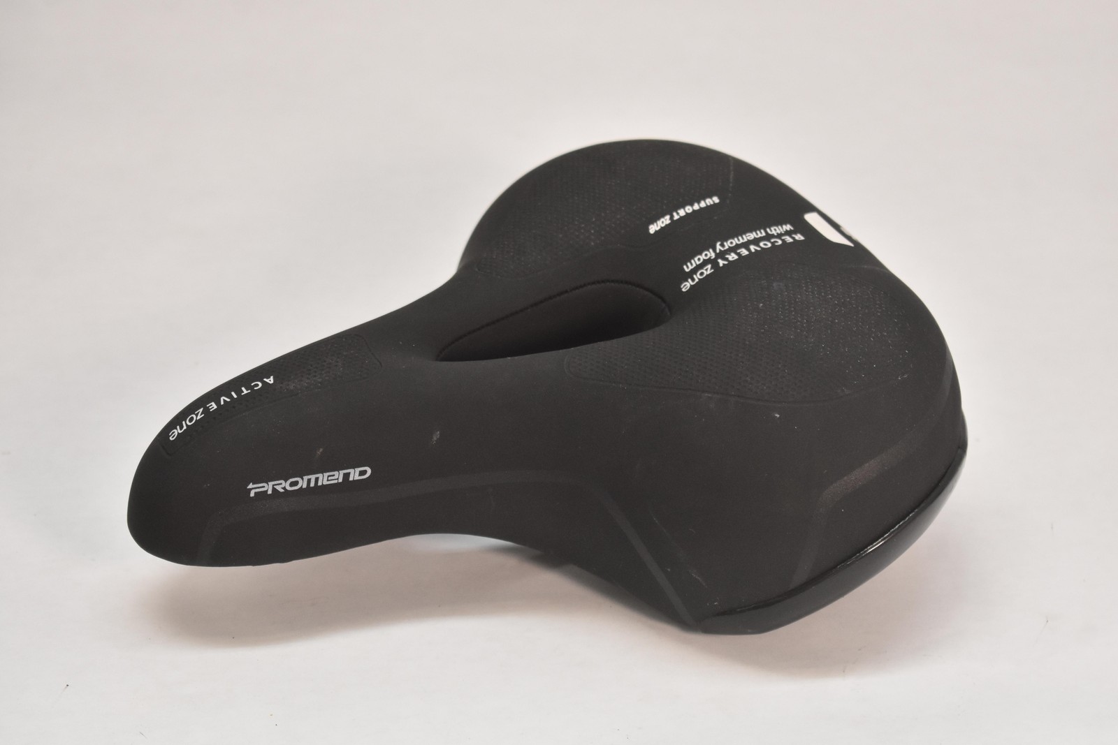Promend Recovery Zone Comfort Bike Saddle Seat Memory Foam Universal Black