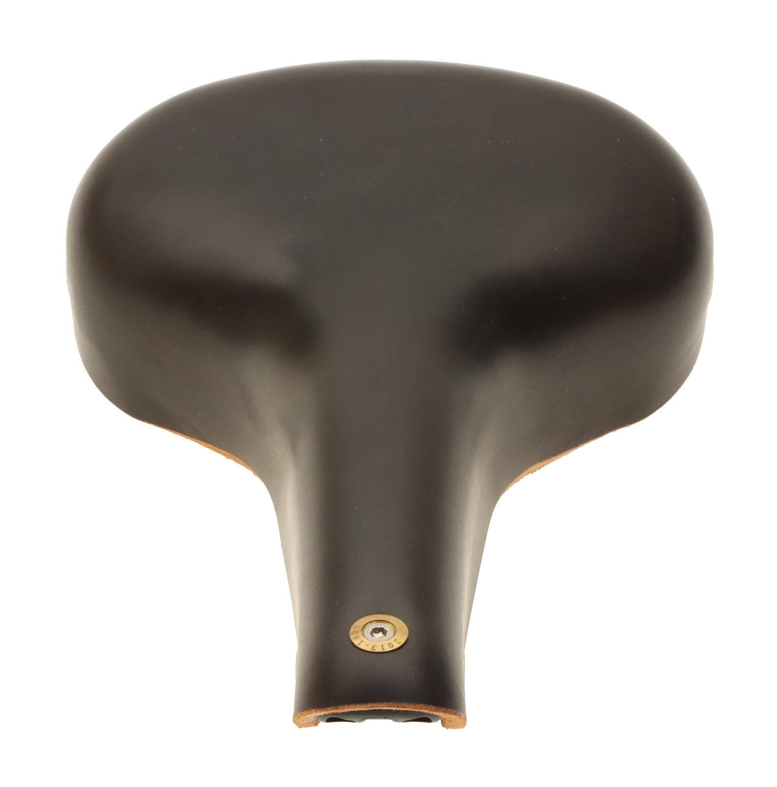 Gilles Berthoud Vars Saddle Titanium Rails Hard Leather Cover Black NEW NOS