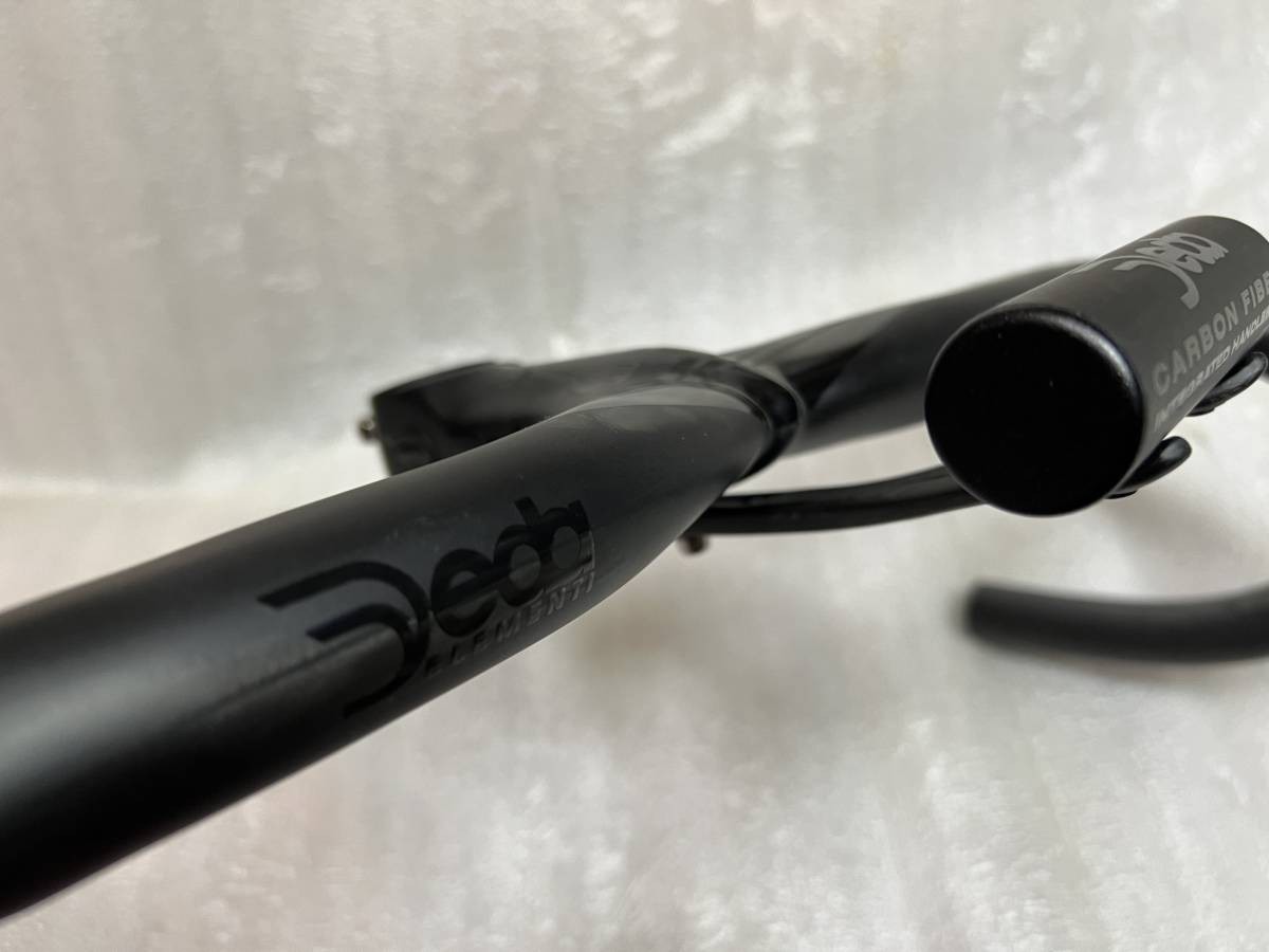 DEDA ALANERA Carbon Integrated Handlebar/Stem 390x100mm Road Bike Cockpit NEW