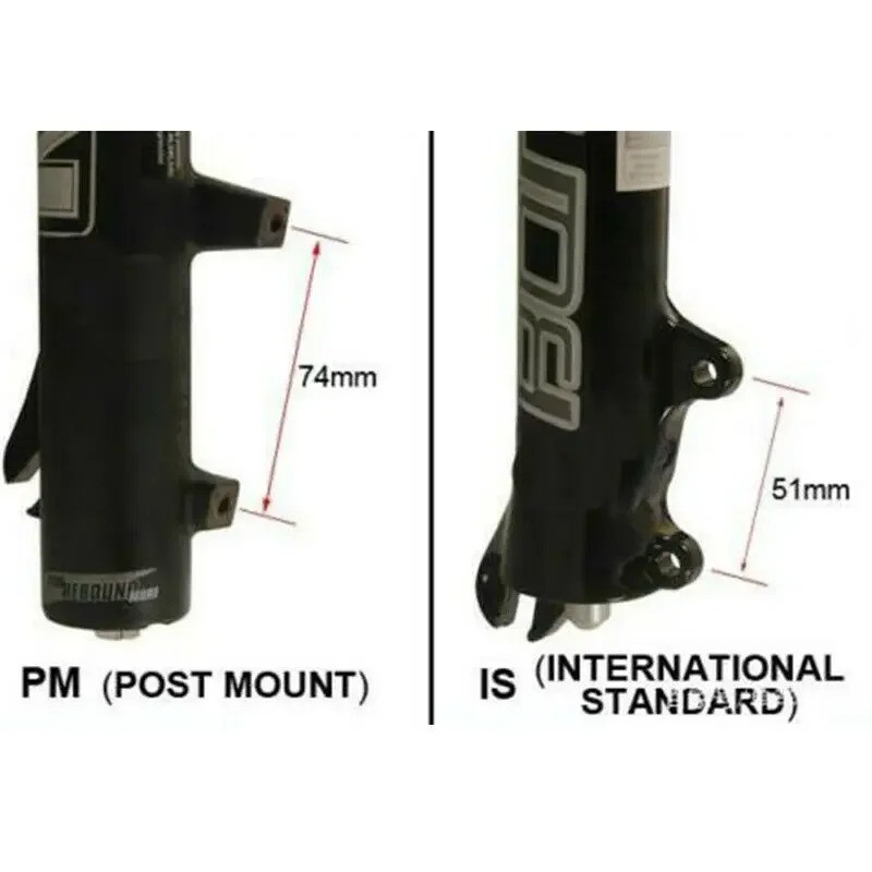 PM/IS Disc Brake Adapter 180/203mm MTB/Road Bike Bicycle Front Rear Rotor Adapto
