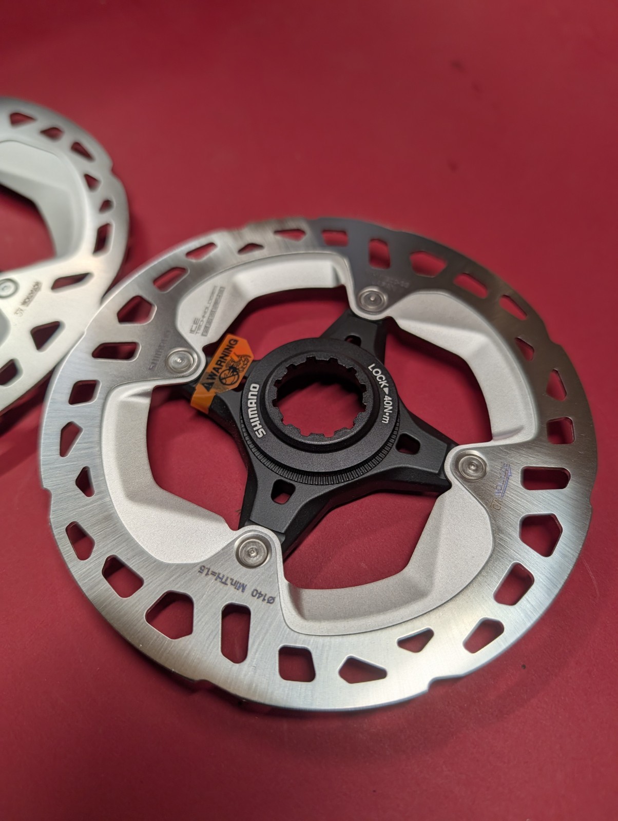 (2) Pair Shimano RT M800 160mm 140mm Centerlock Brake Rotors Road Gravel