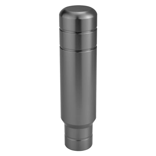 Weighted Shift Knob, 5″ Aluminum Gear Shifter Knobs Metal Stick Grey-2