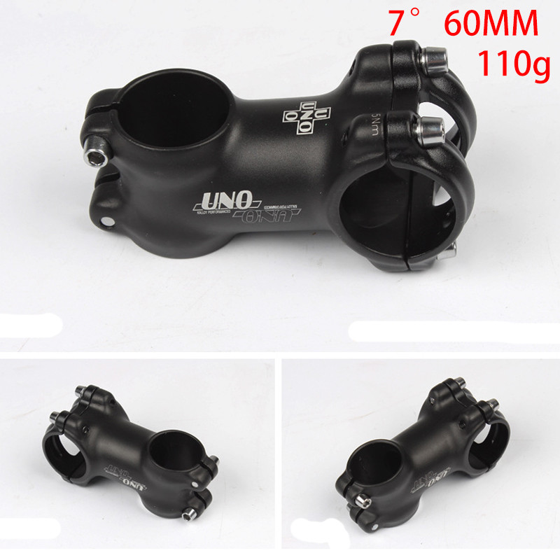 31.8mm Bike Stem ±7/17/35°UNO Al Alloy MTB Road Bike handlebar bar Stem 60-130mm