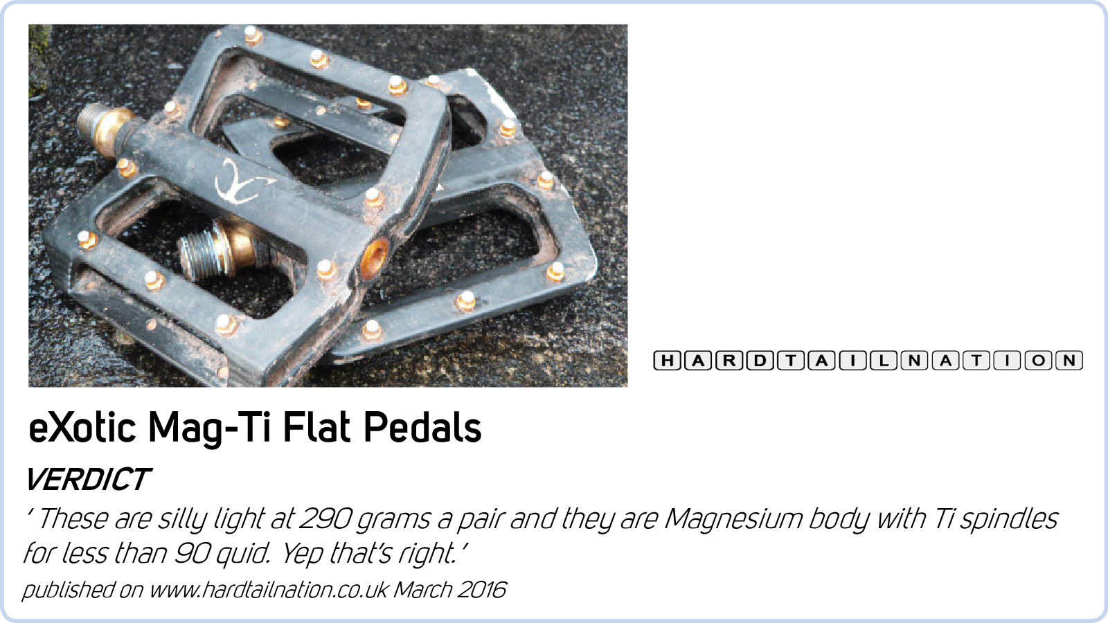 eXotic Solid Nylon Composite Flat Bike Pedals, BMX MTB Only 17mm Thick 7 Colours
