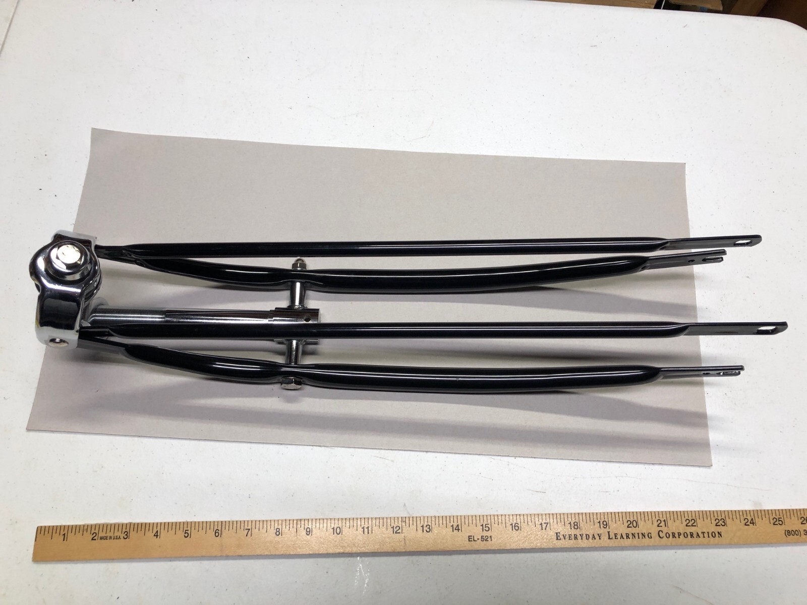 Springer Fork BICYCLE Schwinn BLACK & CHROME EXCELLENT bike fork for 26″ bikes